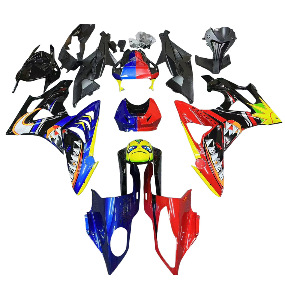 Amotopart BMW S1000RR 2009–2014 Verkleidungsset, Karosserie, Kunststoff, ABS