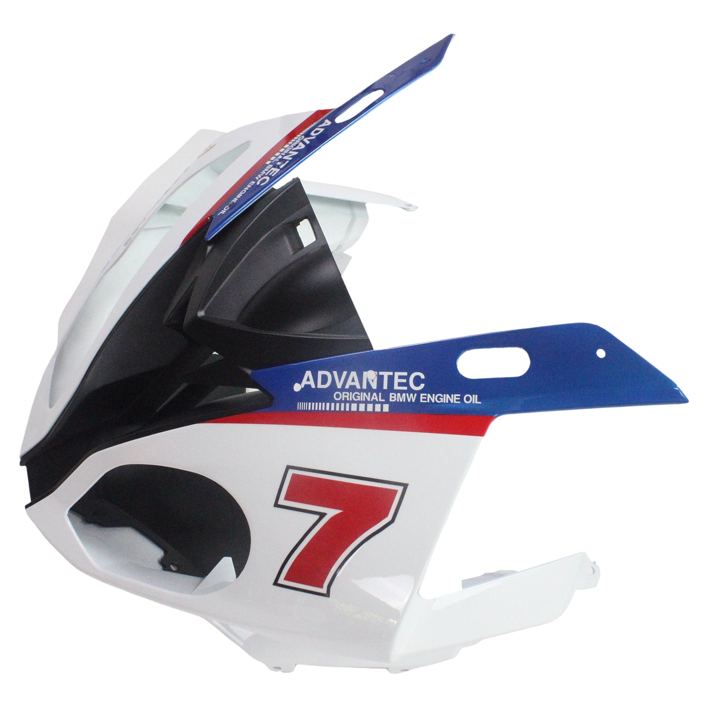 Amotopart 2015-2016 BMW S1000RR Kit de carénage multi blanc et bleu