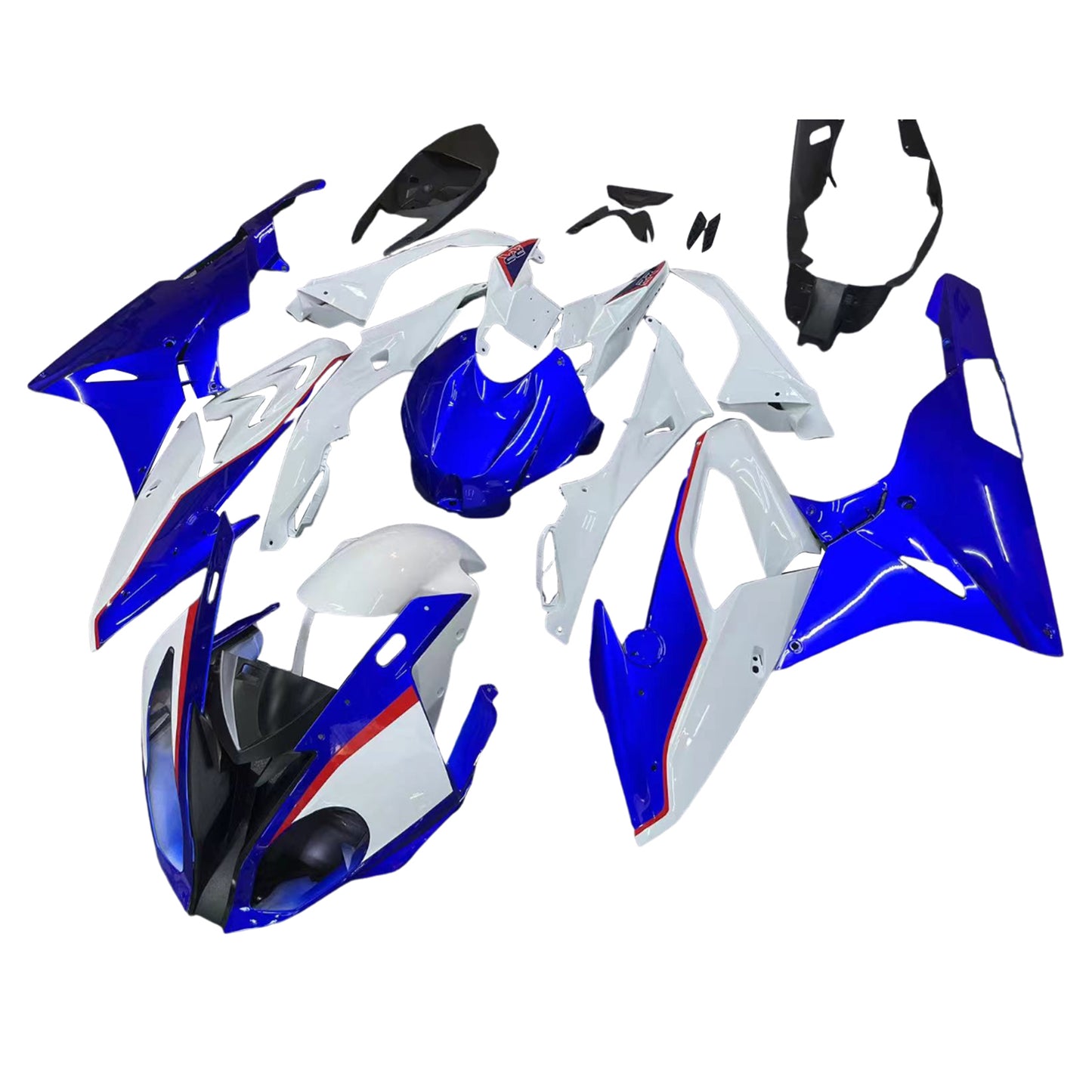 Amotopart BMW S1000RR 2015–2016 Verkleidungsset, Karosserie, Kunststoff, ABS