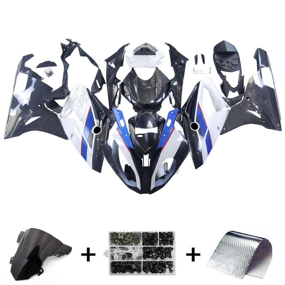 Amotopart BMW S1000RR 2015–2016 Verkleidungsset, Karosserie, Kunststoff, ABS