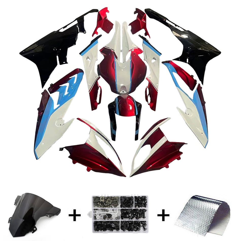 Amotopart BMW S1000RR 2015–2016 Verkleidungsset, Karosserie, Kunststoff, ABS