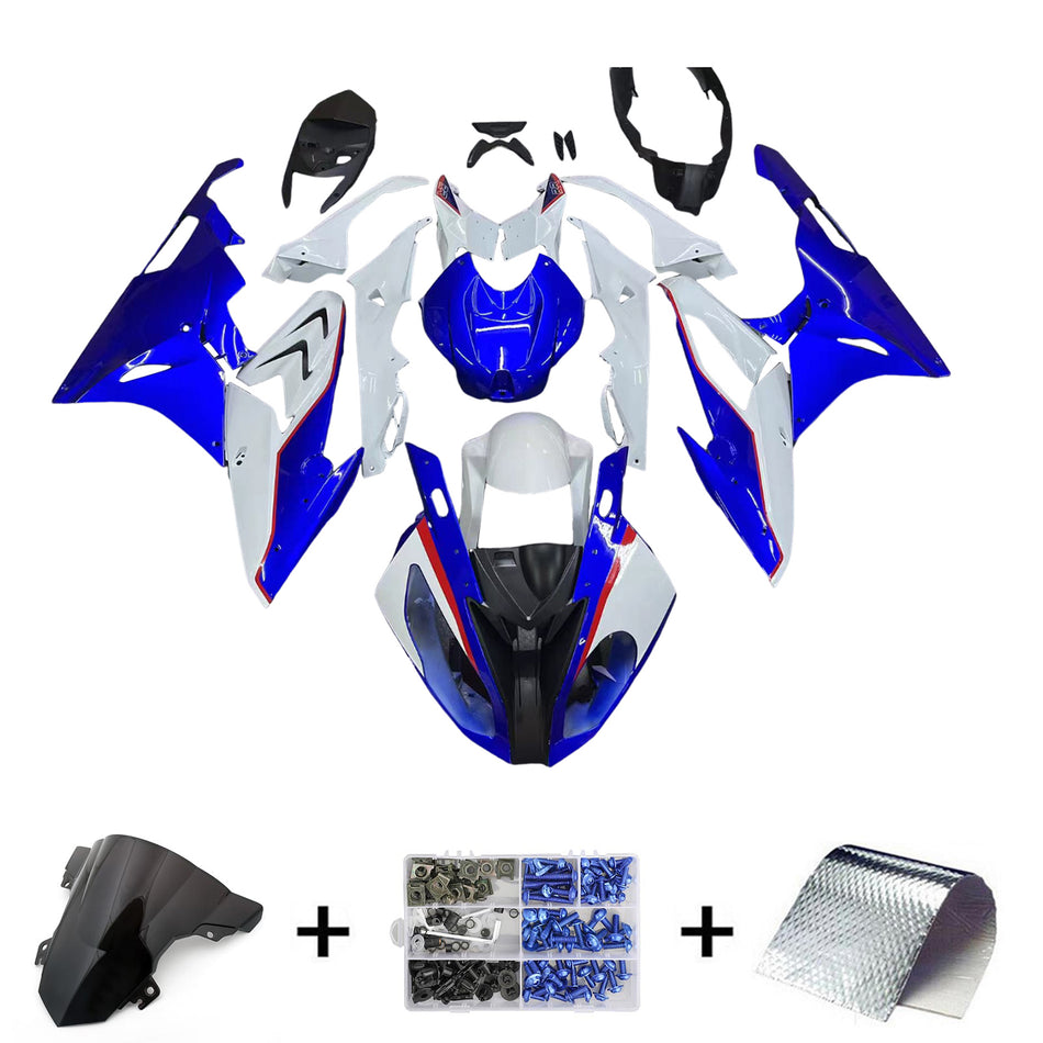 Amotopart BMW S1000RR 2017–2018 Verkleidungsset, Karosserie, Kunststoff, ABS