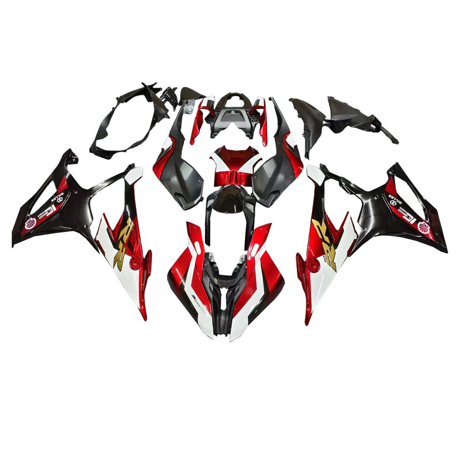 Amotopart BMW M1000RR S1000RR 2019–2022 Verkleidungsset, Karosserie, Kunststoff, ABS