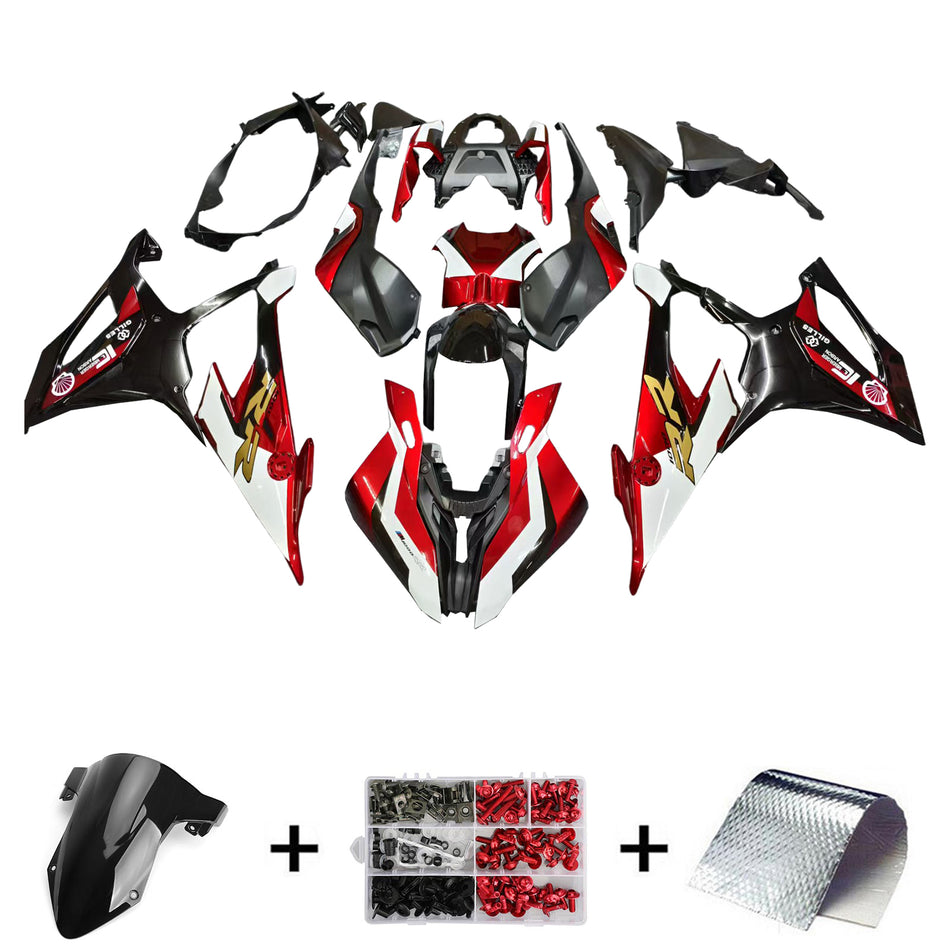 Amotopart BMW M1000RR S1000RR 2019–2022 Verkleidungsset, Karosserie, Kunststoff, ABS