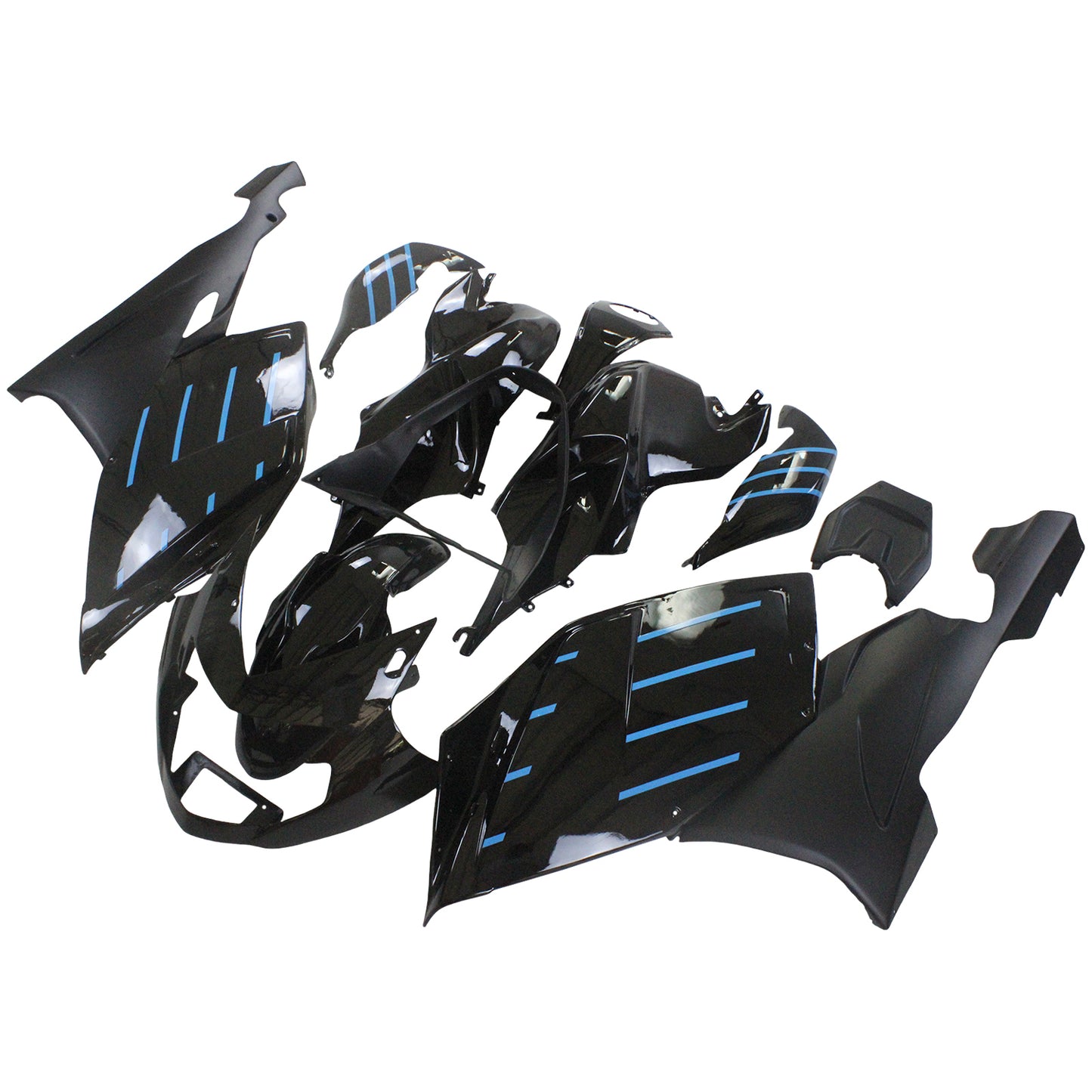 Amotopart BMW K1200S 2005-2010 Verkleidungskit Karosserie Plastikabbs