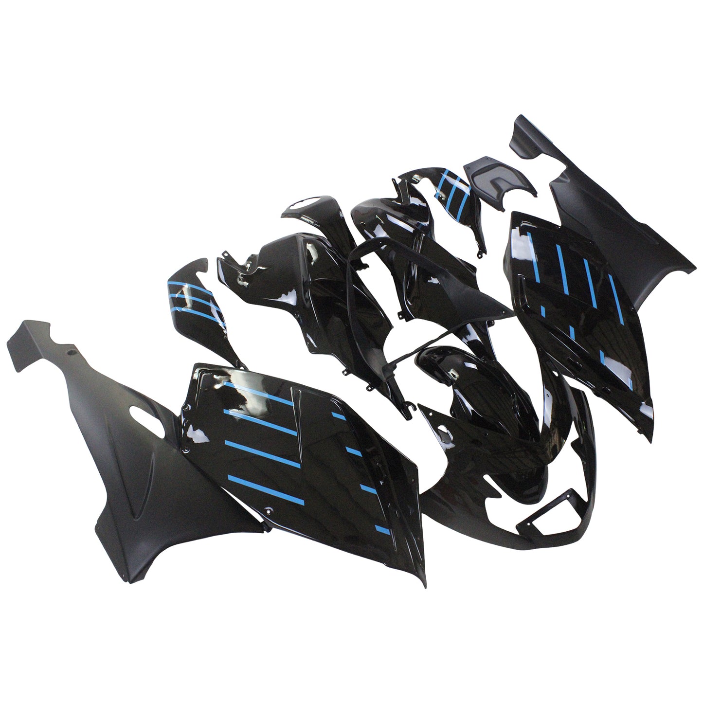 Amotopart BMW K1200S 2005-2010 Verkleidungskit Karosserie Plastikabbs