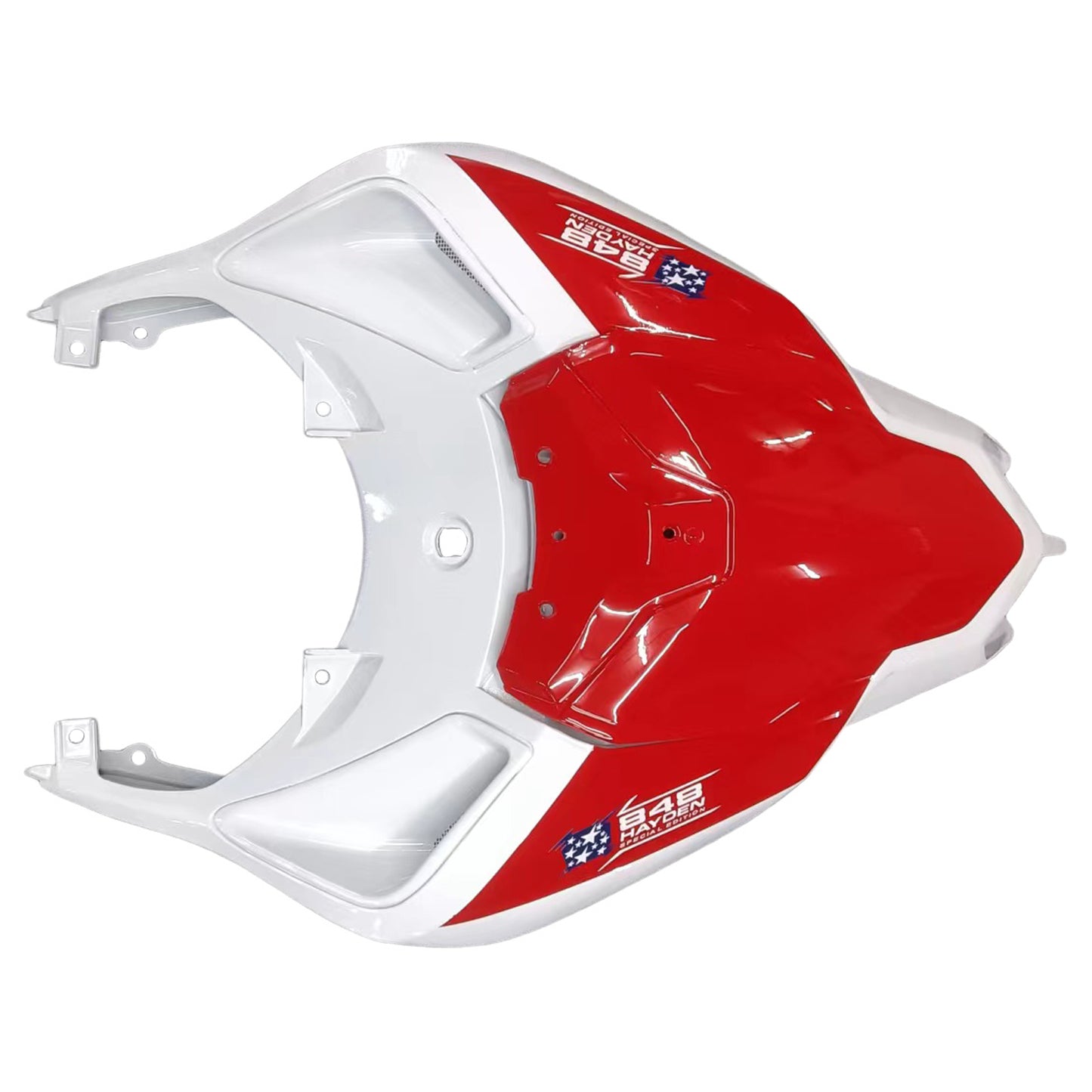 Carénages Amotopart pour 2007-2012 Ducati 1098 1198 848 Red White Blue Star 848 Race Generic Race