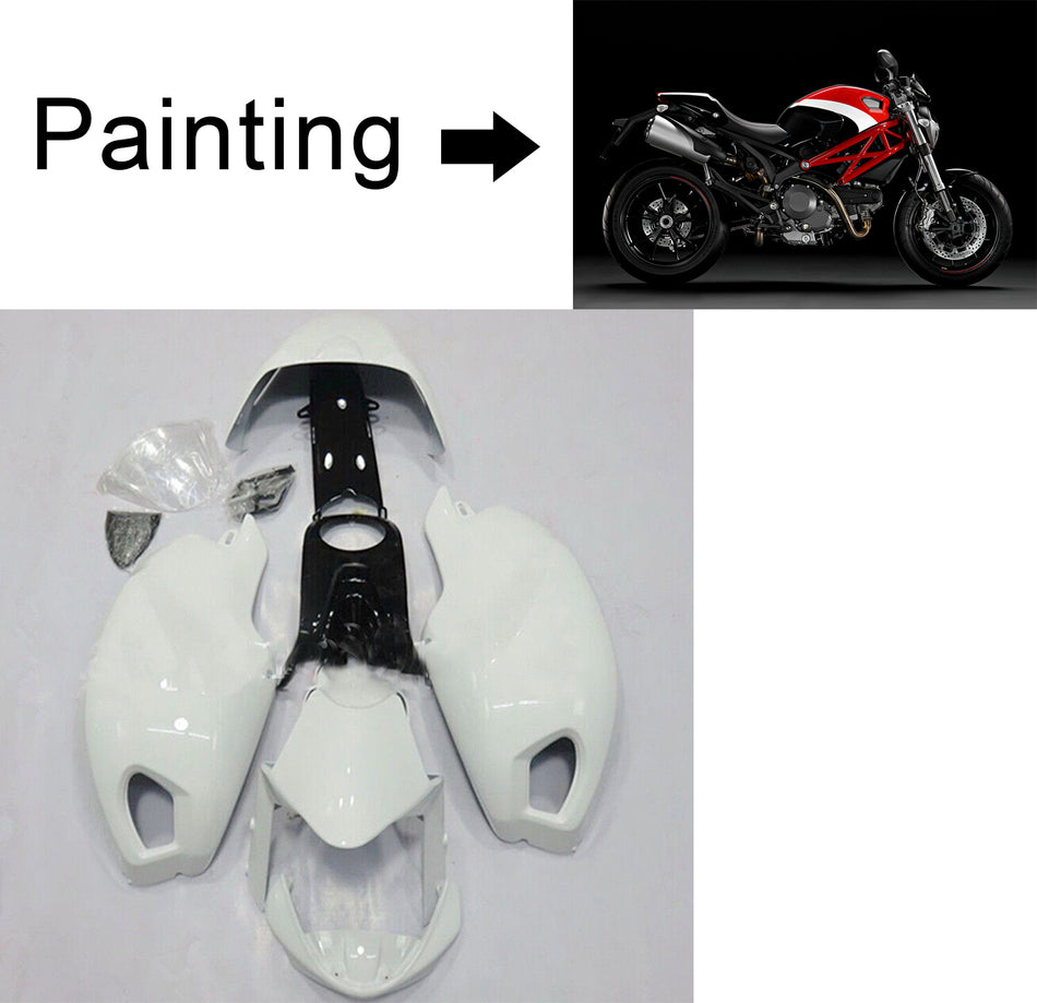 Amotopart Ducati Monster 696 796 1100 S Evo Alle Jahre Verkleidungskit K?rperarbeit