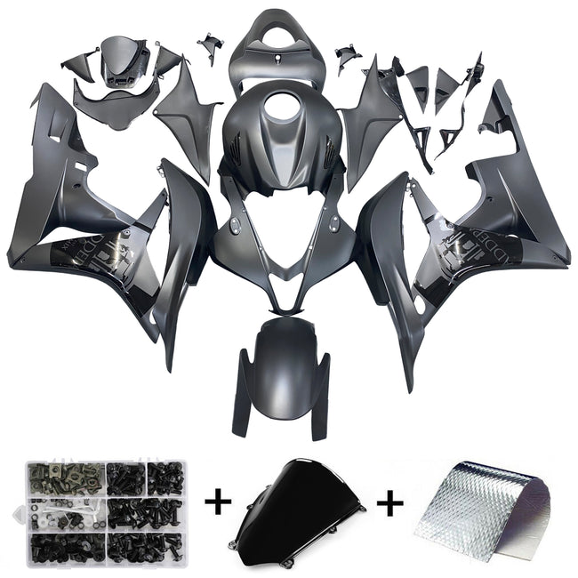 Amotopart für Honda CBR600RR 2007-2008 Bodywork Verkleidungsverkleidung Schwarze Abs Injektion geformte Kunststoff Set heißer Verkauf generic