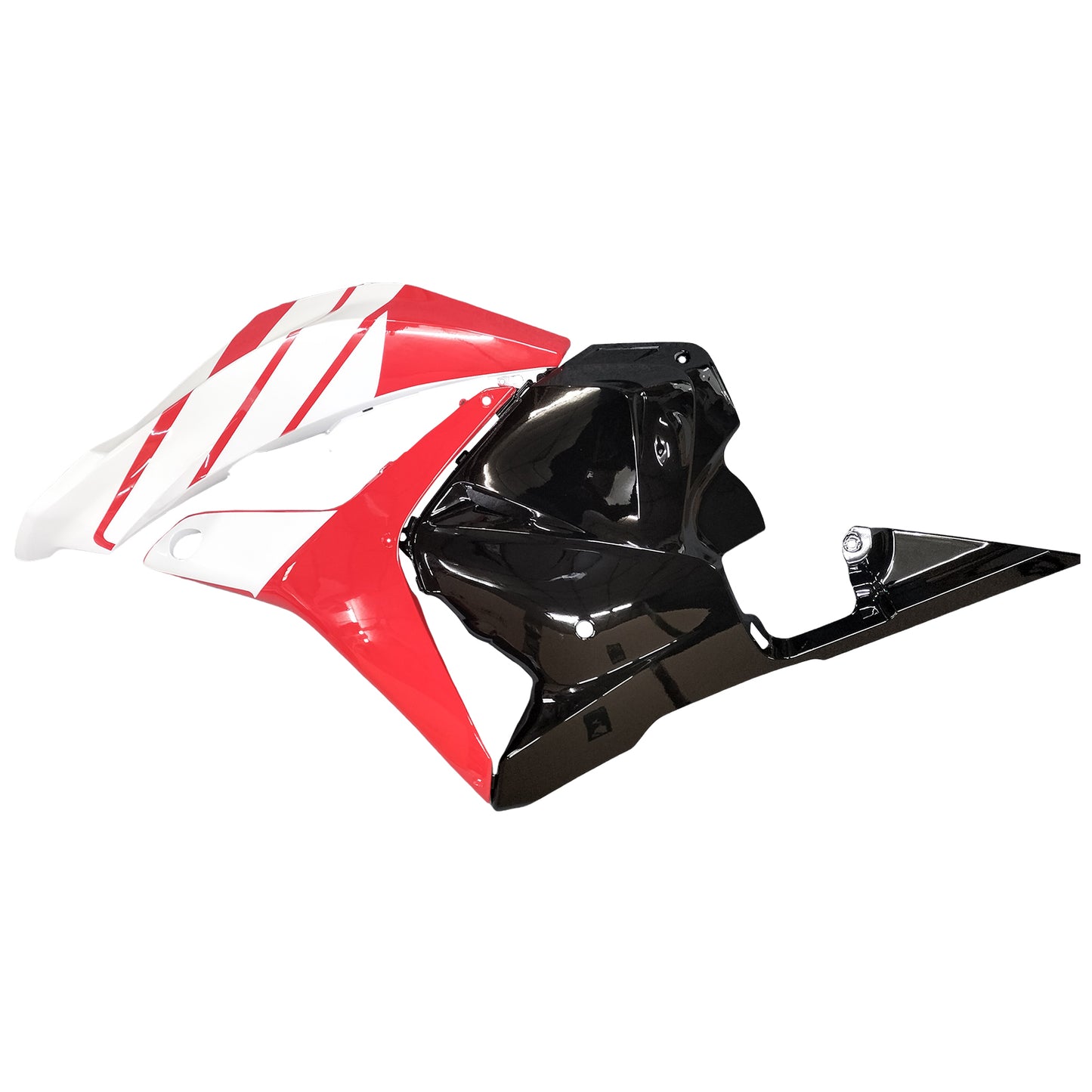 Amotopart ABS-Injektionsformkörper Vollverkaufs Kit für Honda CBR600RR 2009-2012 Rot Weiß generika