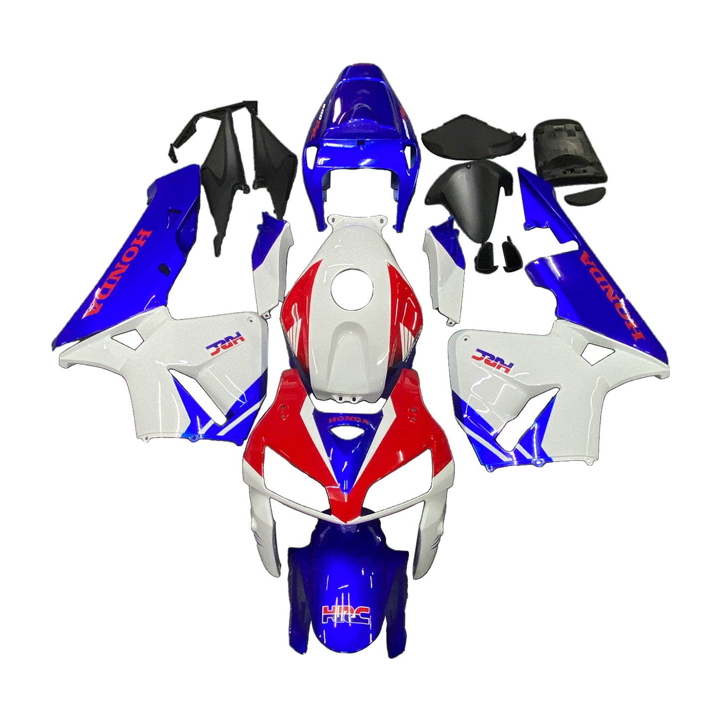 Amotopart 2005-2006 Honda CBR600 Verkleidung wei? & blaues Kit