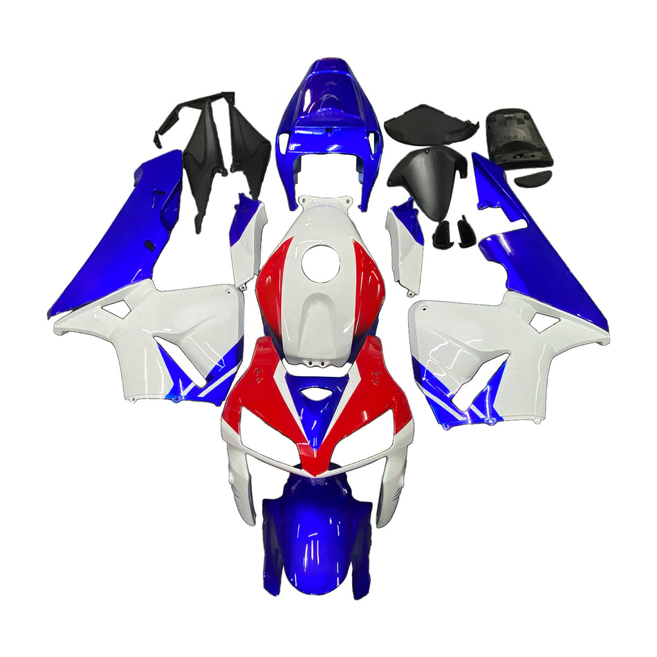 Amotopart 2005-2006 Honda CBR600 Verkleidung wei? & blaues Kit