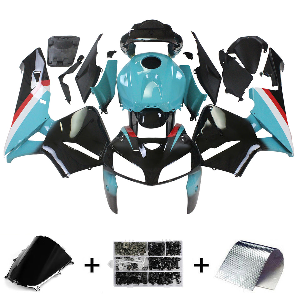 Amotopart Honda CBR600RR 2005–2006 F5 Verkleidungsset, Karosserie, Kunststoff, ABS
