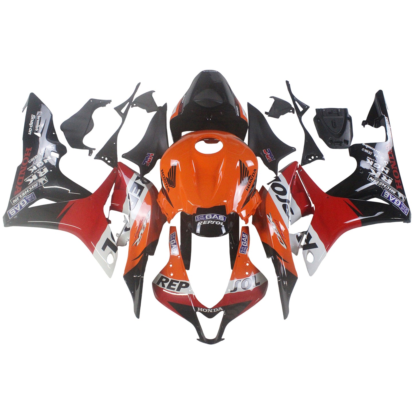 Amotopart-Verkleidungen Honda CBR600RR (2007-2008) Verkleidungskit