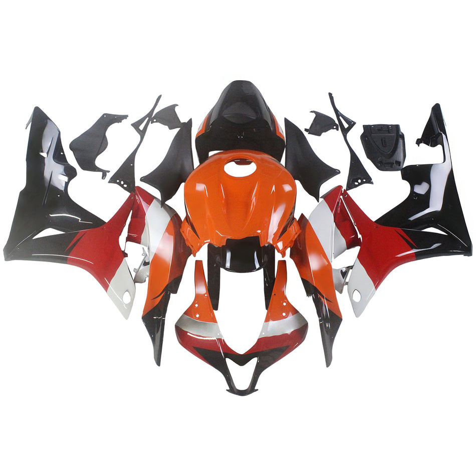 Amotopart für Honda CBR600RR 2007-2008 Bodywork-Verkleidung Rot ABS-Injektion geformtes Kunststoff Set Generic