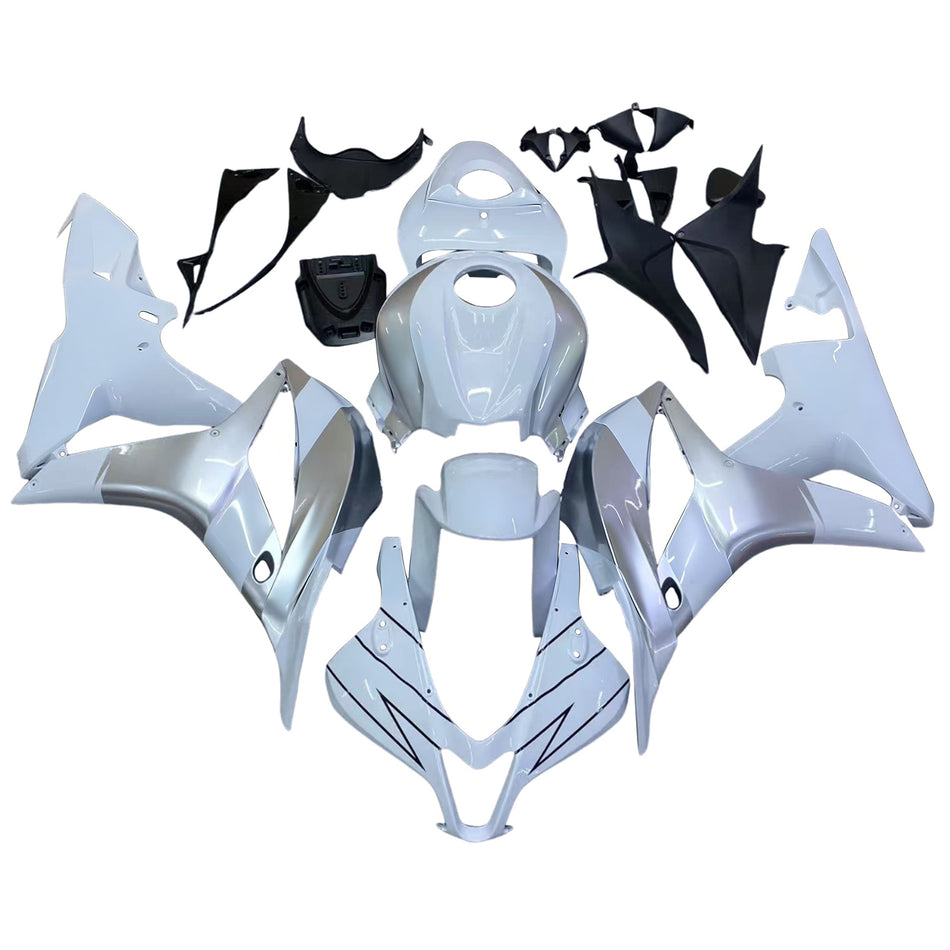 Amotopart 2013-2023 Honda CBR600 Verkleidung wei? und rote Kit
