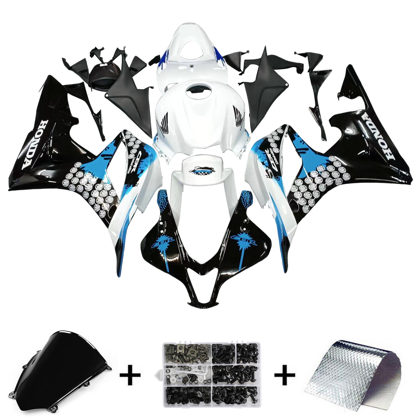 Amotopart-Verkleidungen Honda CBR600RR (2007-2008) Verkleidungskit