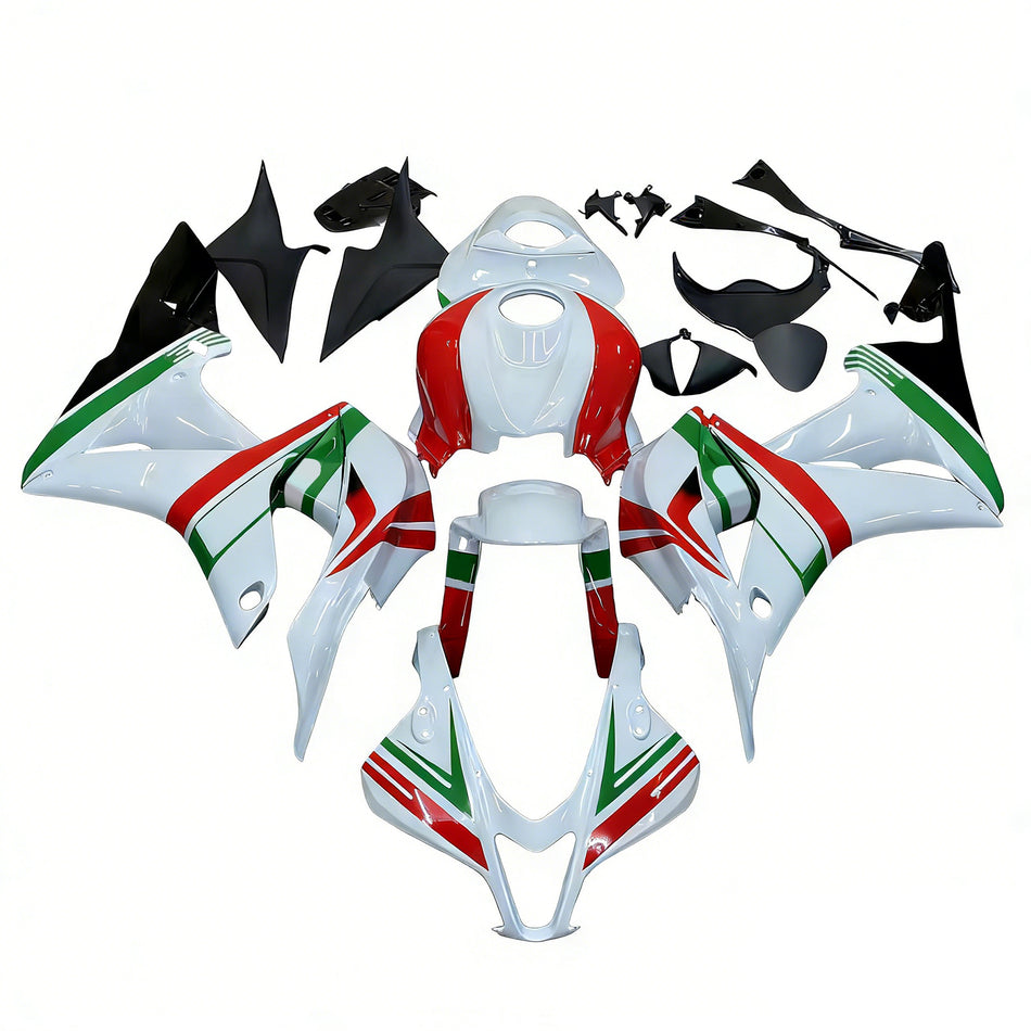 Amotopart 2007-2008 Honda CBR600 Verkleidung Multi White Kit