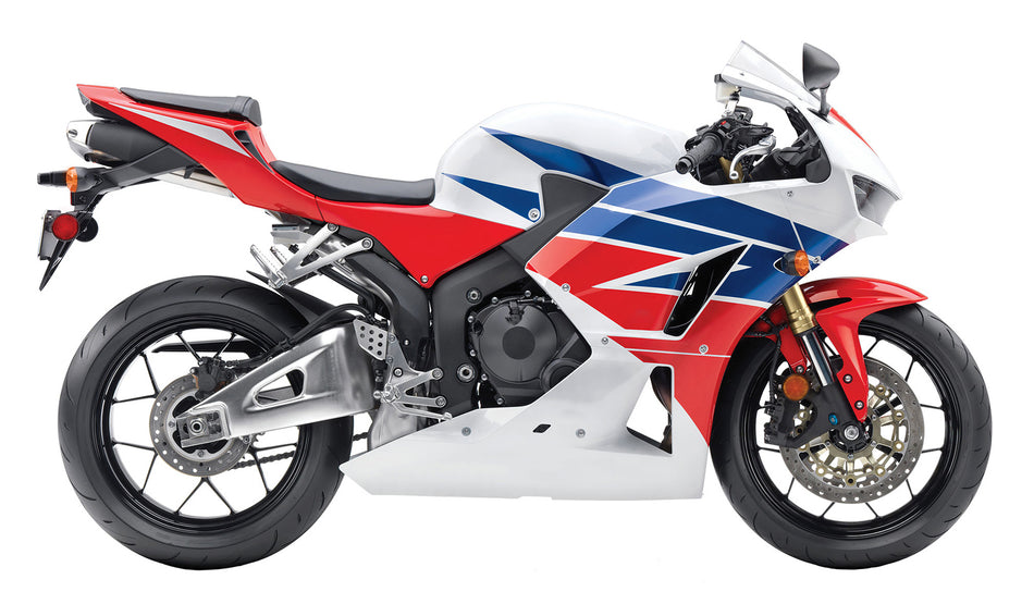 AMOTOPART 2013-2014 CBR600 Honda Verkleidung Red & White Kit