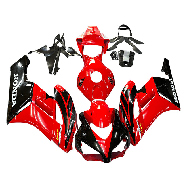 Amotopart-Verkleidungen Honda 1000RR 2004-2005 Verkleidung Red Black CBR Racing Kit Kit