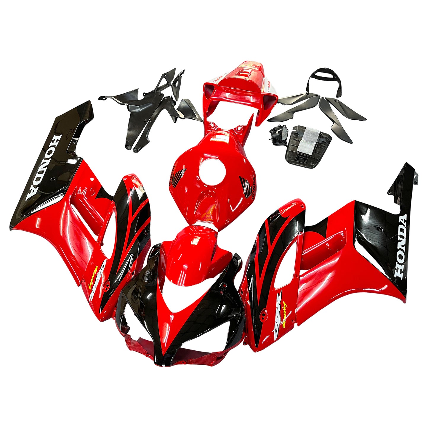 Amotopart-Verkleidungen Honda 1000RR 2004-2005 Verkleidung Red Black CBR Racing Kit Kit