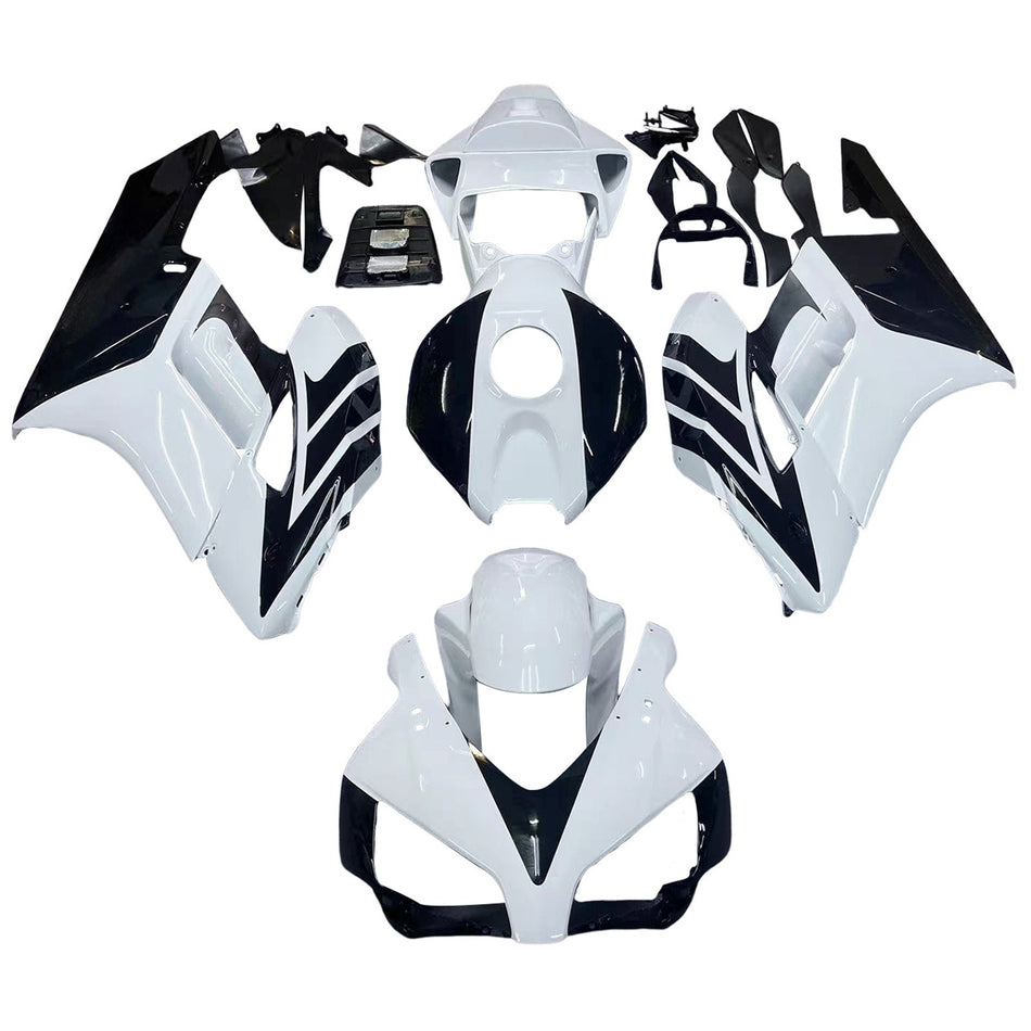 Amotopart-Verkleidungen Honda CBR1000RR 2004-2005 Verkleidungsverkleidung wei? schwarzes CBR Rennsportkit