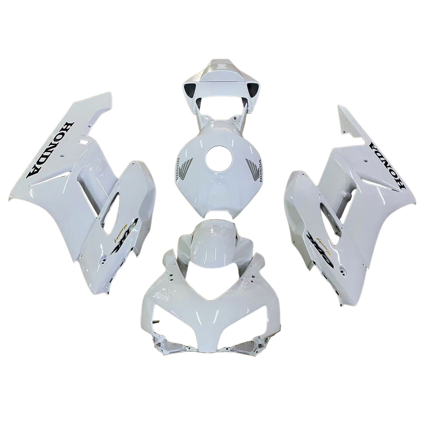 Amotopart 2004-2005 Honda CBR1000 Carénage Blanc Kit