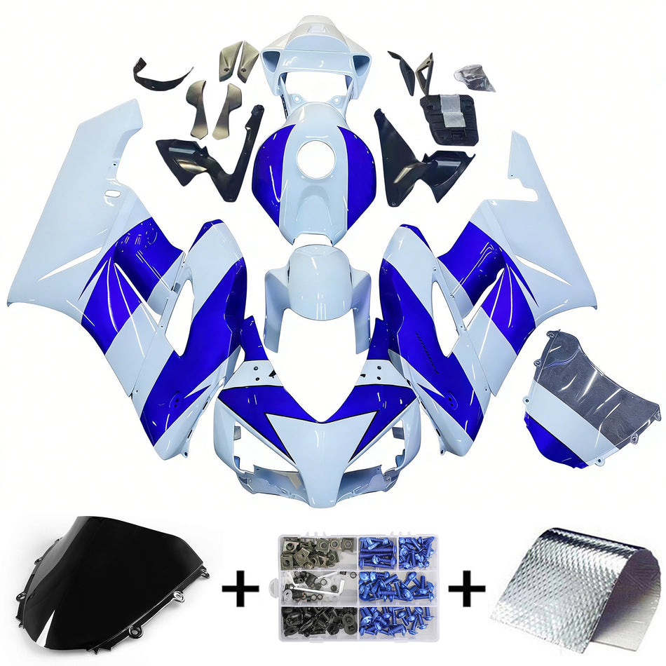Amotopart Honda CBR1000RR 2004–2005 Verkleidungsset, Karosserie, Kunststoff, ABS