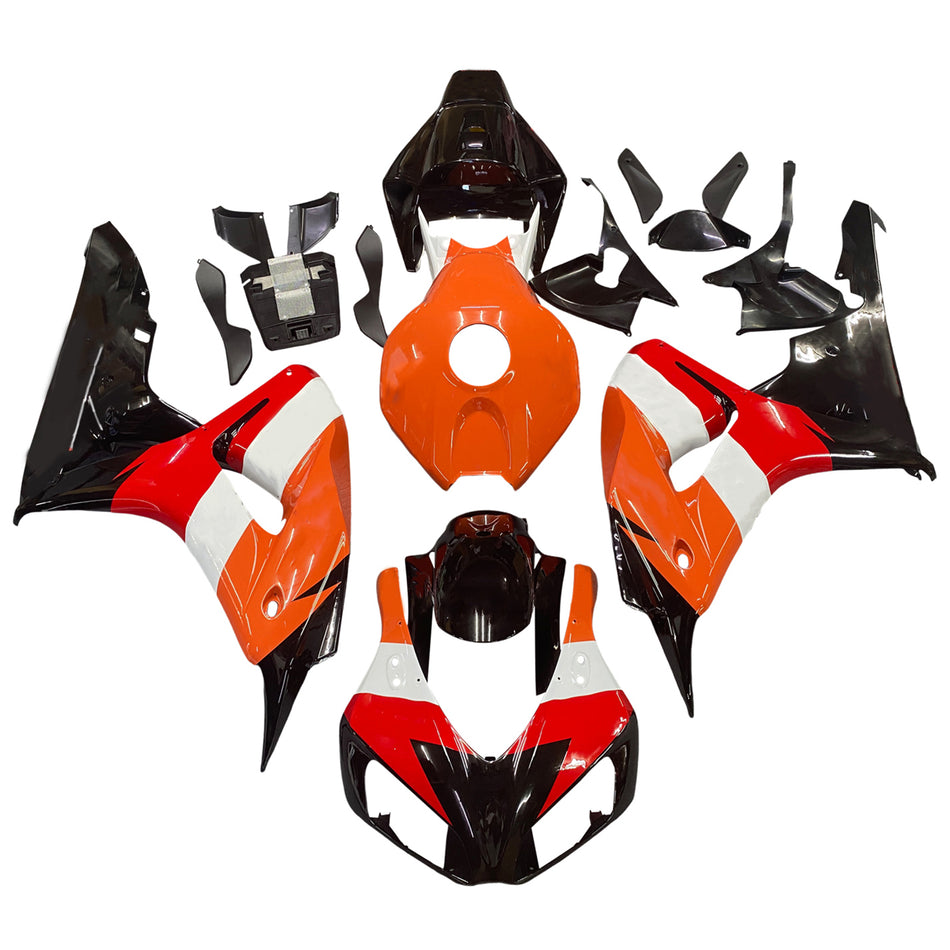 AMOTOPART 2006-2007 CBR1000 Honda Verkleidung Orange Kit