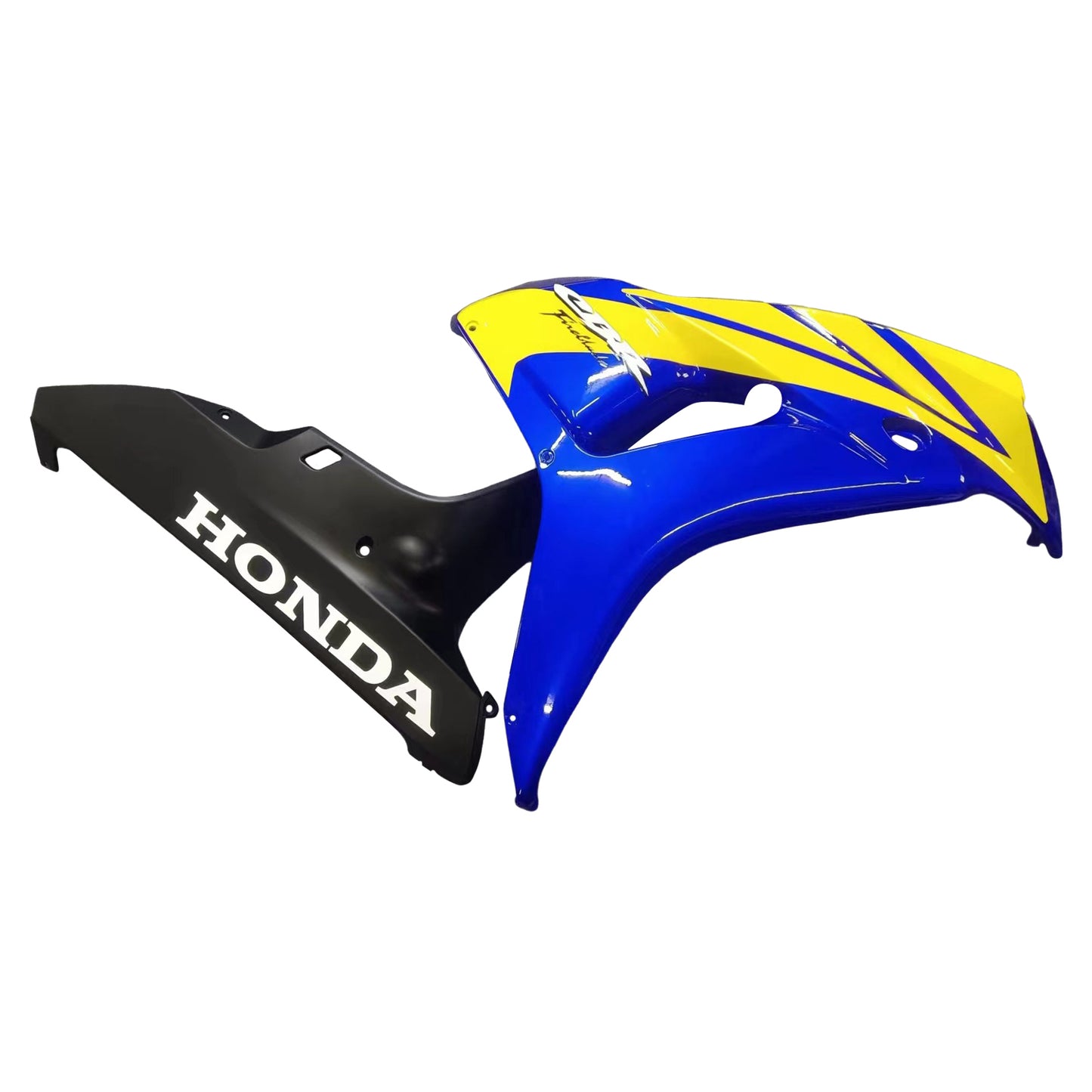 Amotopart-Verkleidungen Honda 1000RR 2006-2007 Verziehung CBR Racing Blue Yellow Abzugskit