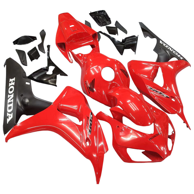 Amotopart 2006-2007 Honda CBR1000 Verkleidung Red & Balck Kit