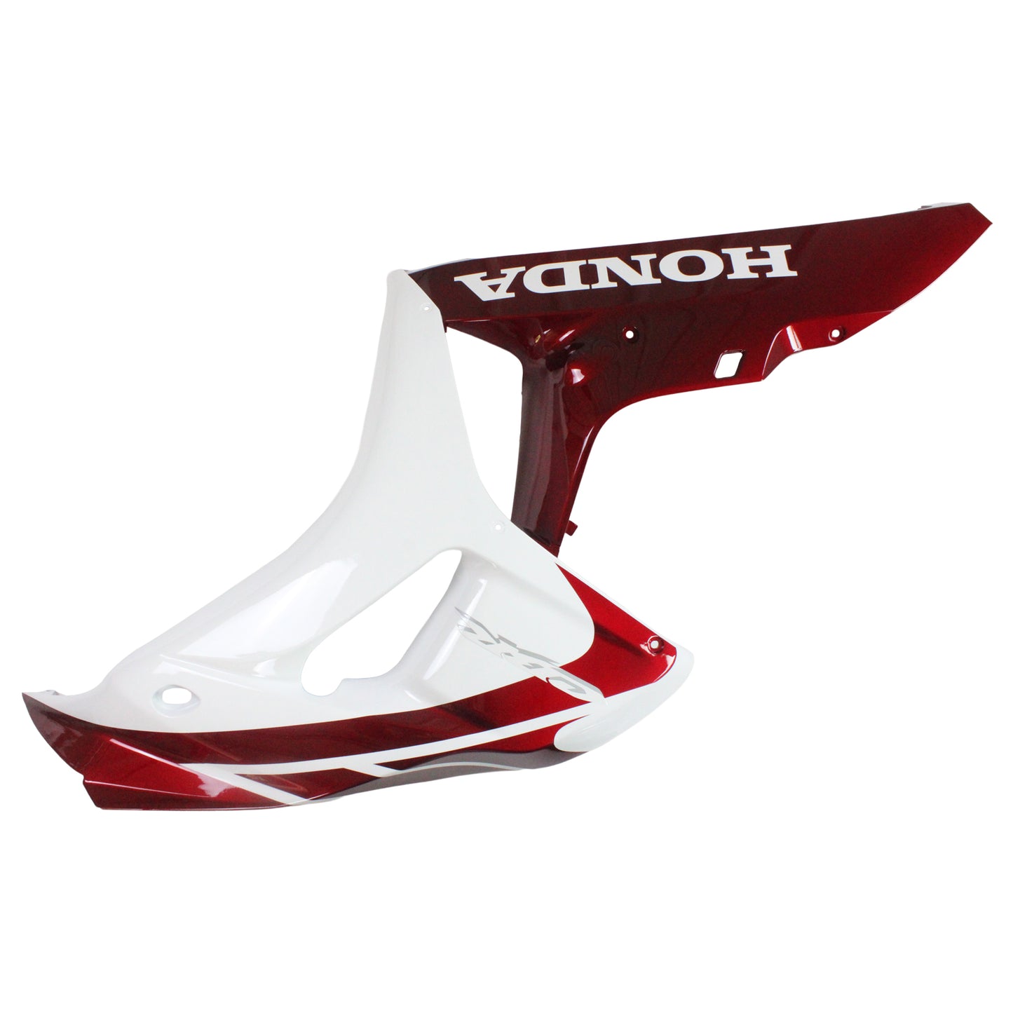 Amotopart-Verkleidungen Honda CBR1000RR 2006-2007 Verkleidung White & Cherry Red Honda Racing Abzugskit