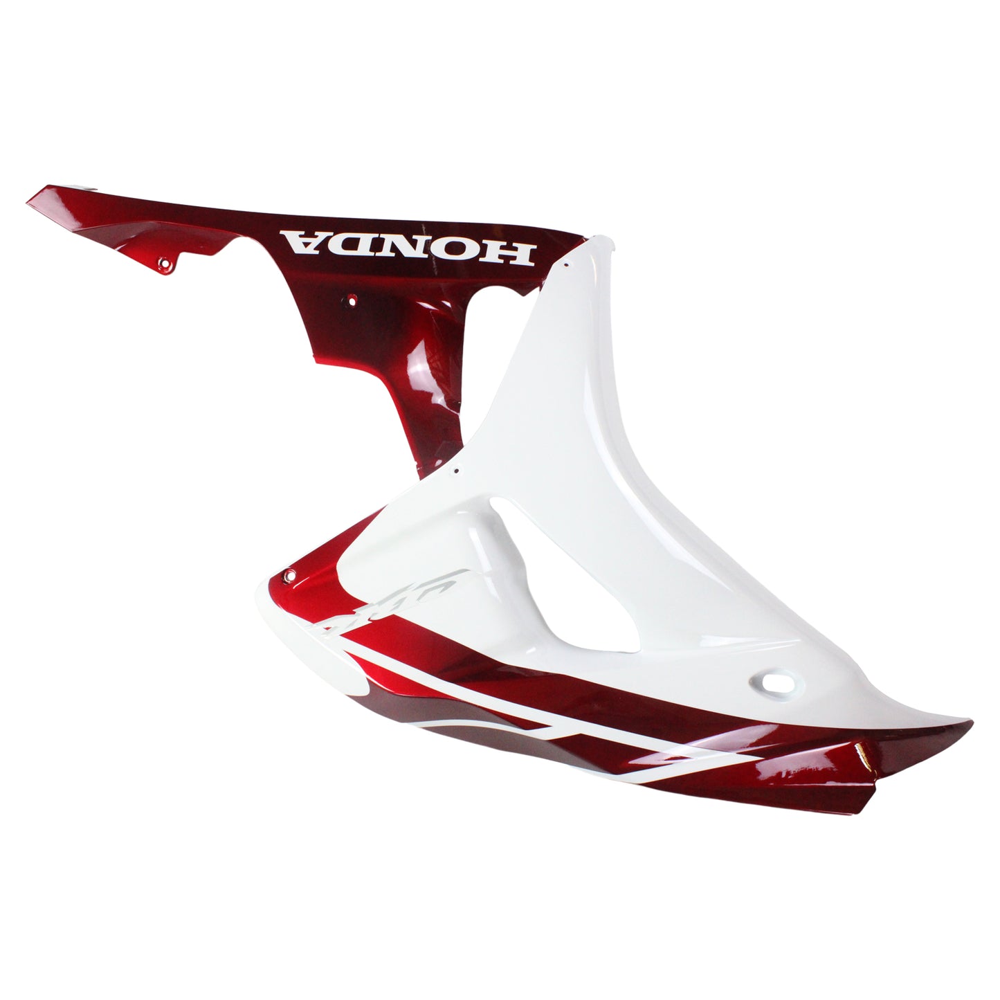 Amotopart-Verkleidungen Honda CBR1000RR 2006-2007 Verkleidung White & Cherry Red Honda Racing Abzugskit