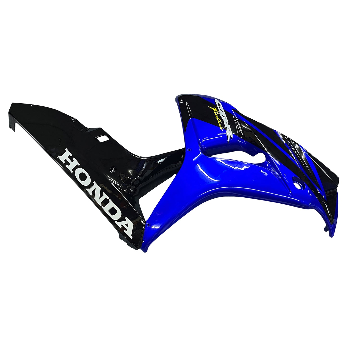 Amotopart Favoritings Honda 1000RR 2006-2007 Carénage CBR Racing Kit déclencheur bleu et noir