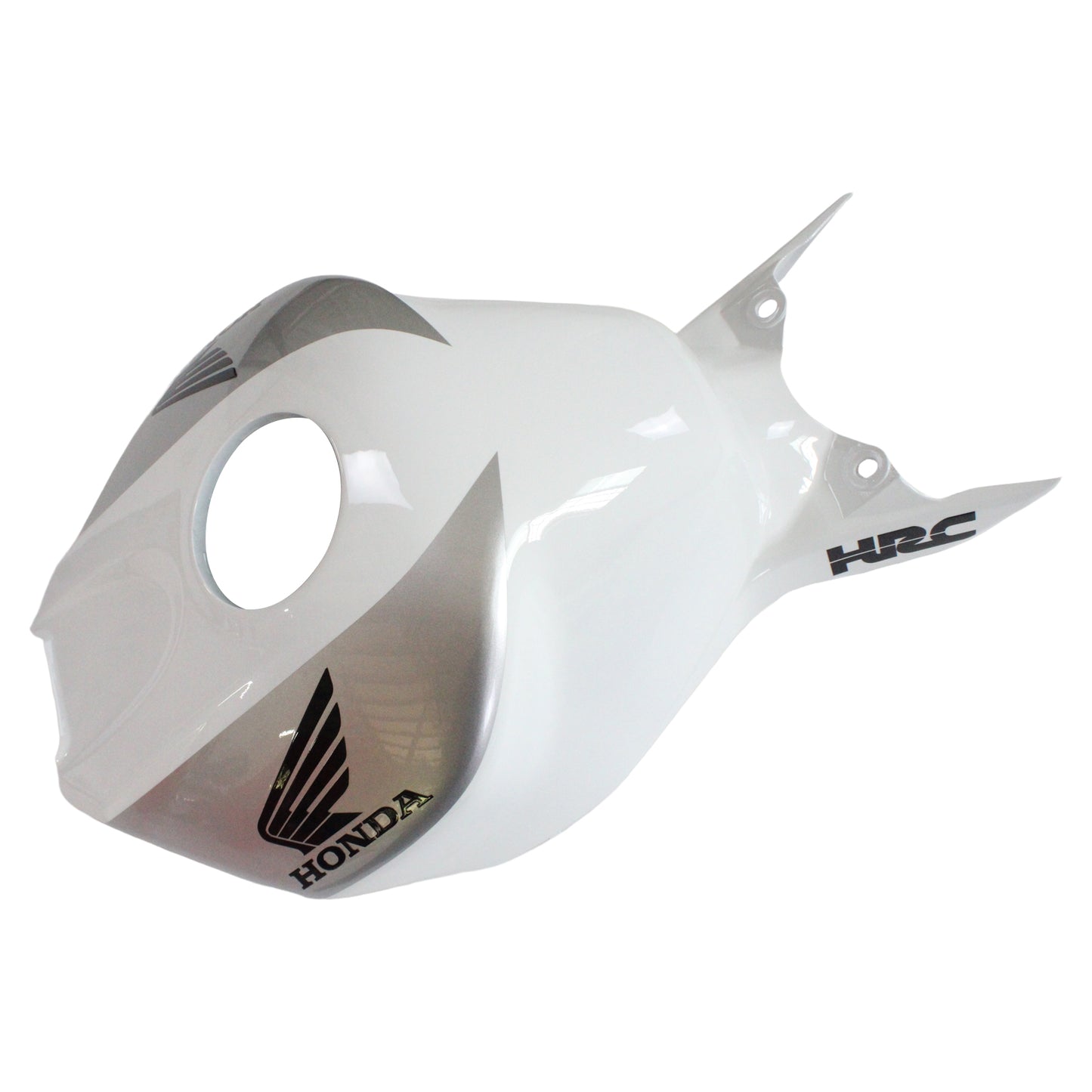 Amotopart Carénage Honda CBR1000RR 2006-2007 Carénage Blanc &amp; Argent Repsol Racing Accessing Kit