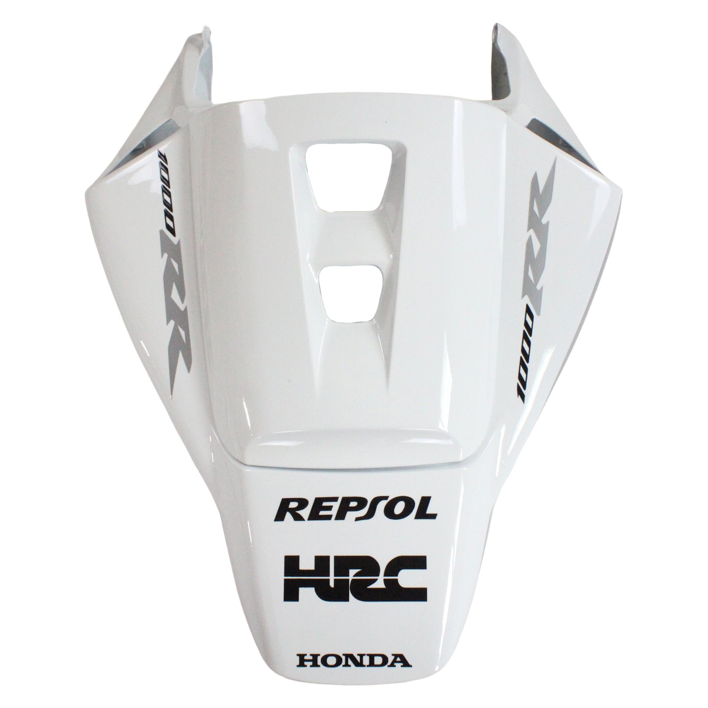 Amotopart Carénage Honda CBR1000RR 2006-2007 Carénage Blanc &amp; Argent Repsol Racing Accessing Kit