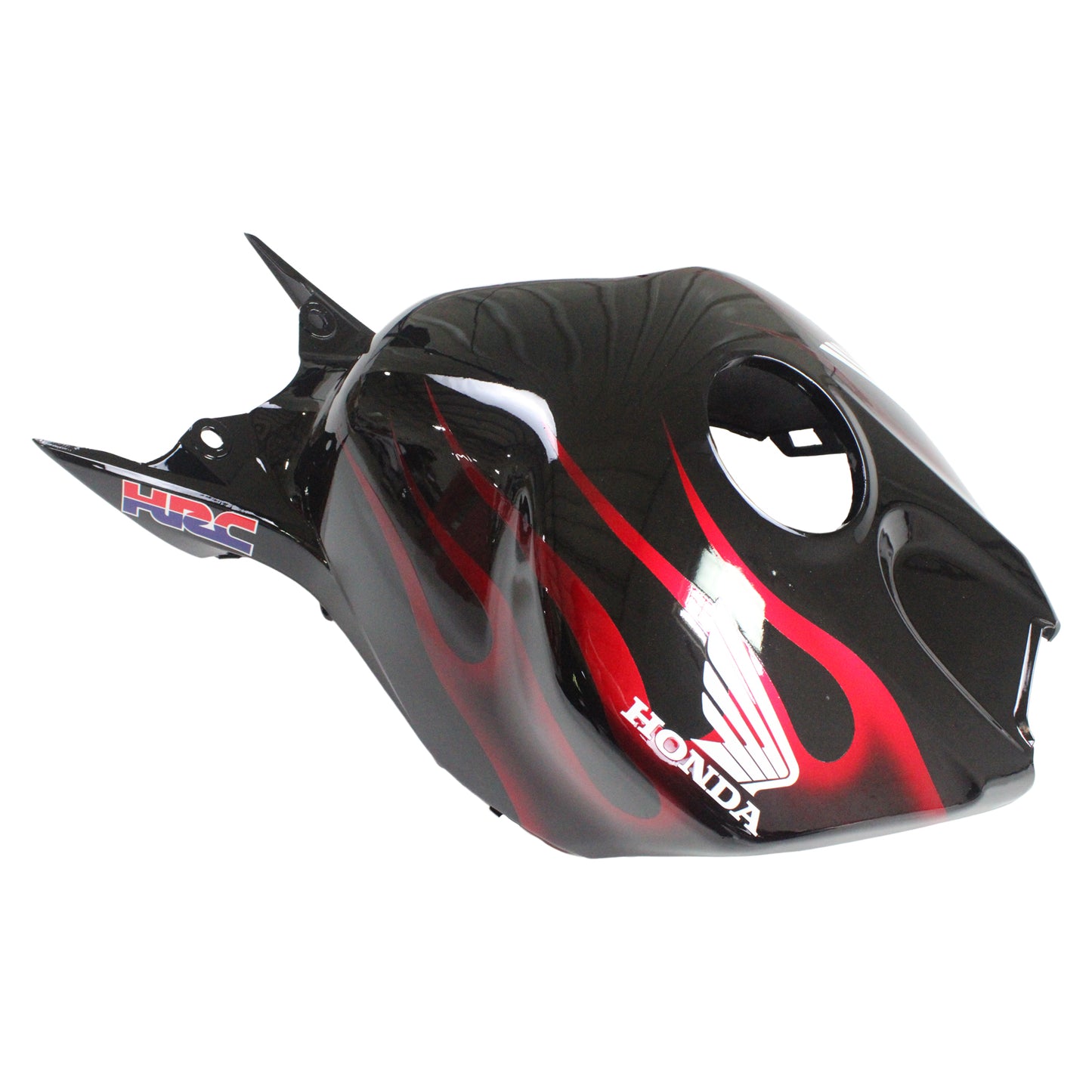 Amotopart-Verkleidungen Honda CBR1000RR 2006-2007 Abzugsflammhai-Rennen Black & Red Faituring Kit