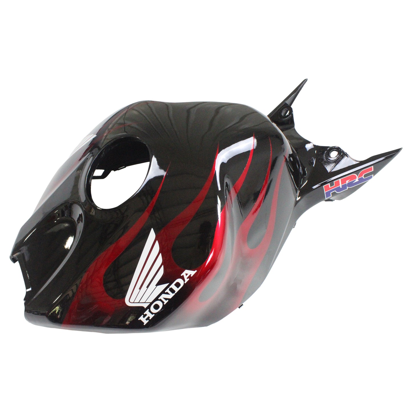 Amotopart-Verkleidungen Honda CBR1000RR 2006-2007 Abzugsflammhai-Rennen Black & Red Faituring Kit