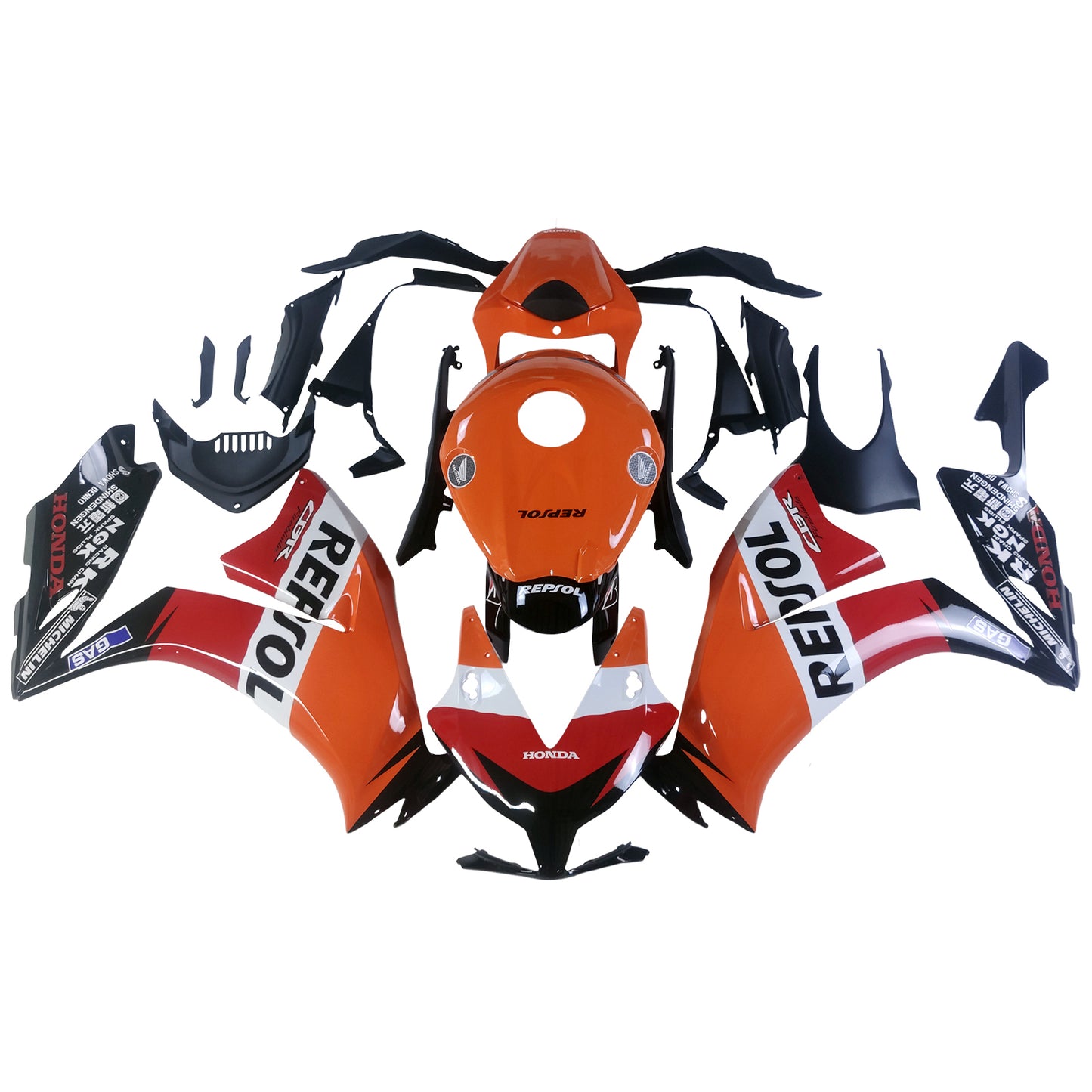 Amotopart-Verkleidungen Honda CBR1000RR 2012-2016 Abzugskit