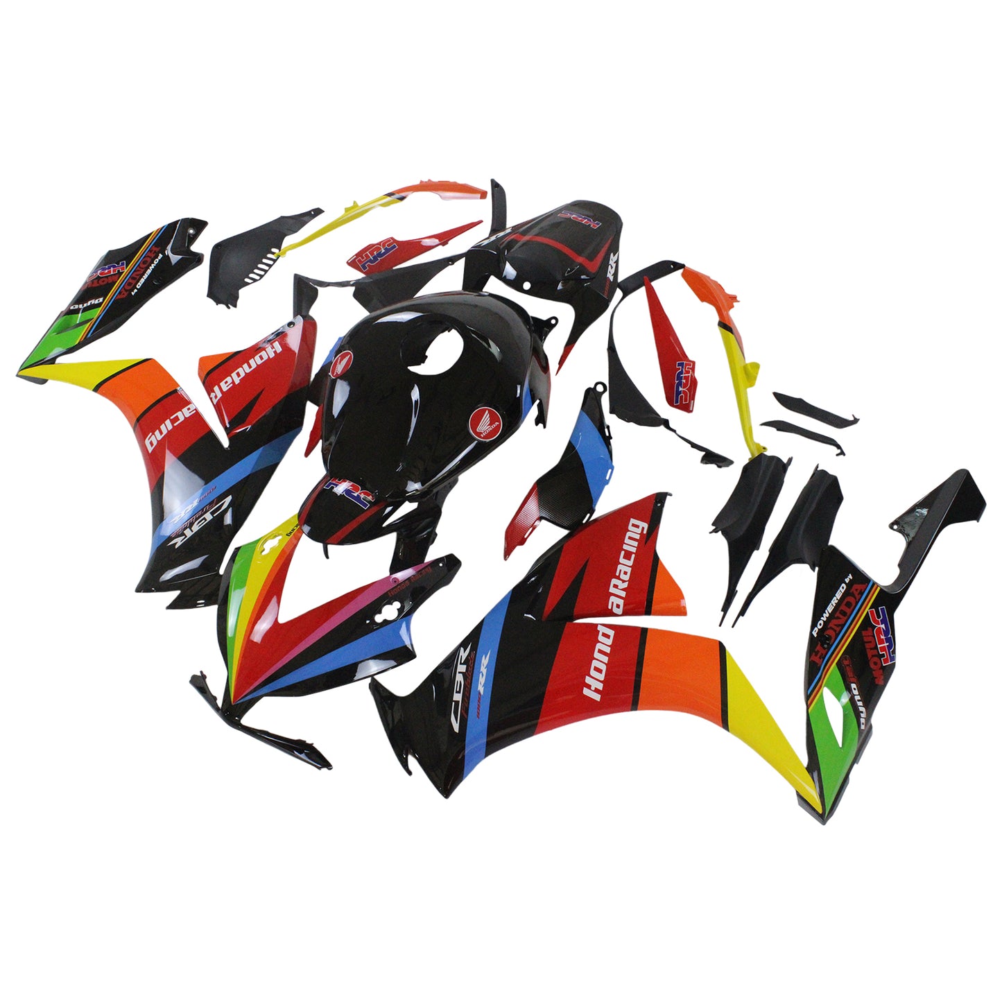 Amotopart Honda CBR1000RR 2012–2016 Verkleidungsset, Karosserie, Kunststoff, ABS