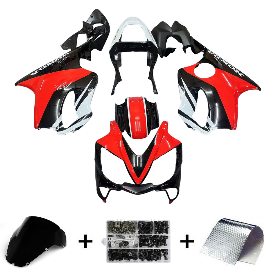 Amotopart Honda CBR600 F4i 2001–2003 Verkleidungsset, Karosserie, Kunststoff, ABS