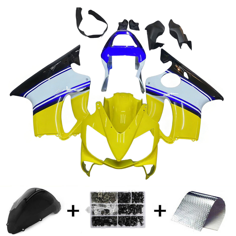 Amotopart Honda CBR600 F4i 2001–2003 Verkleidungsset, Karosserie, Kunststoff, ABS