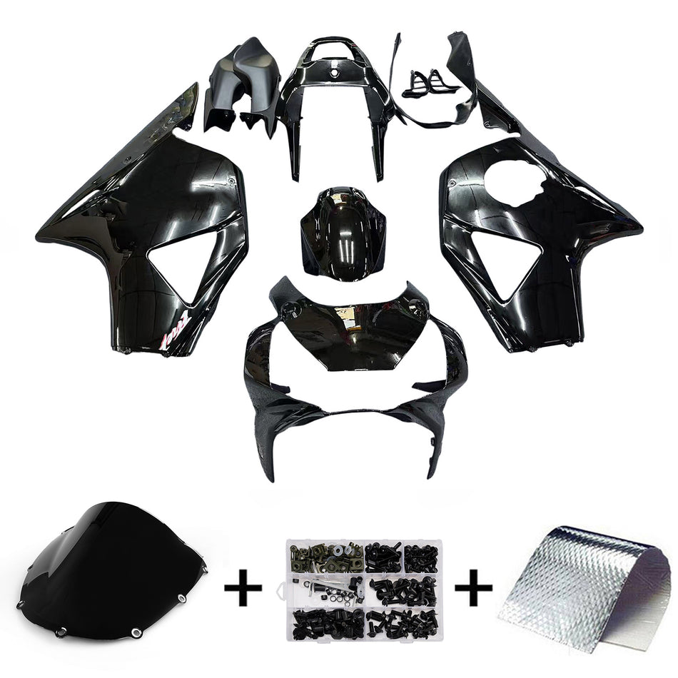 Amotopart 2002-2003 CBR954RR Honda Verkleidung Black Kit