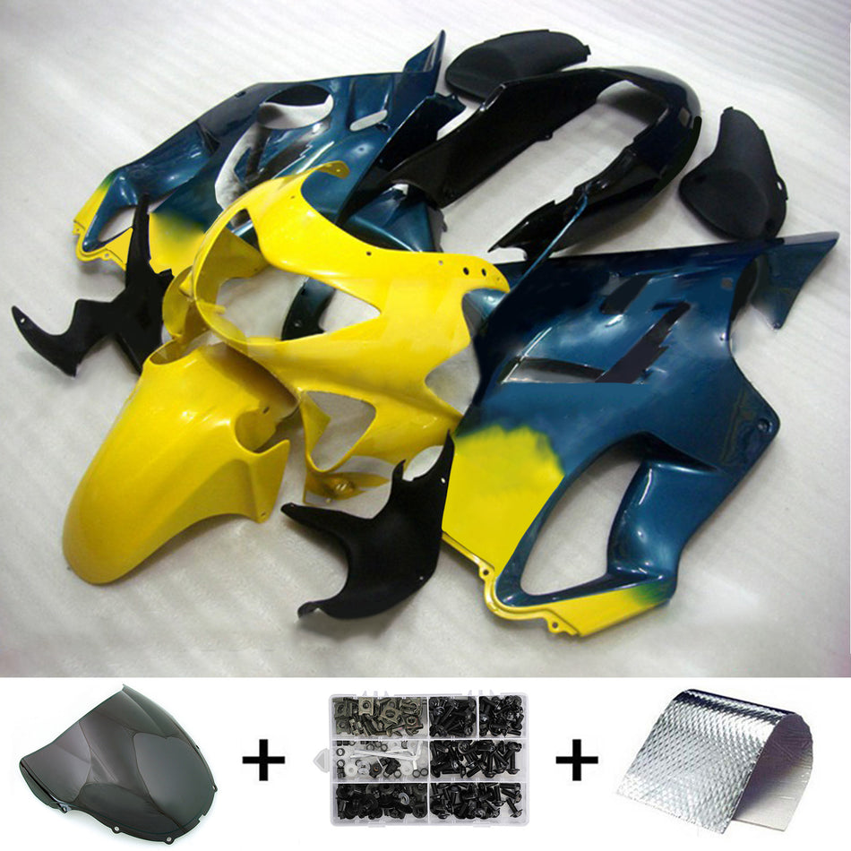 Amotopart Honda CBR600 F4 1999–2000 Verkleidungsset, Karosserie, Kunststoff, ABS