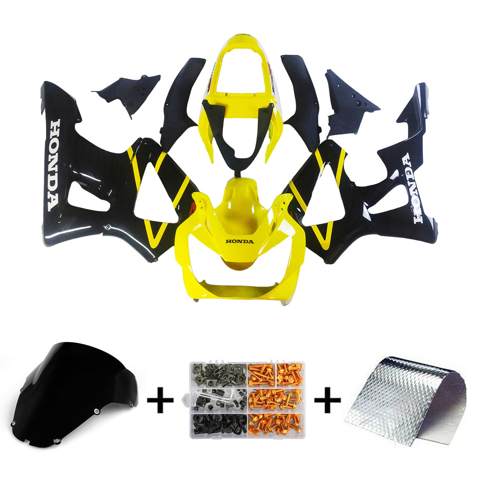 2000-2001 Honda CBR929RR Einspritzverkleidungssatz Karosserie Kunststoff ABS