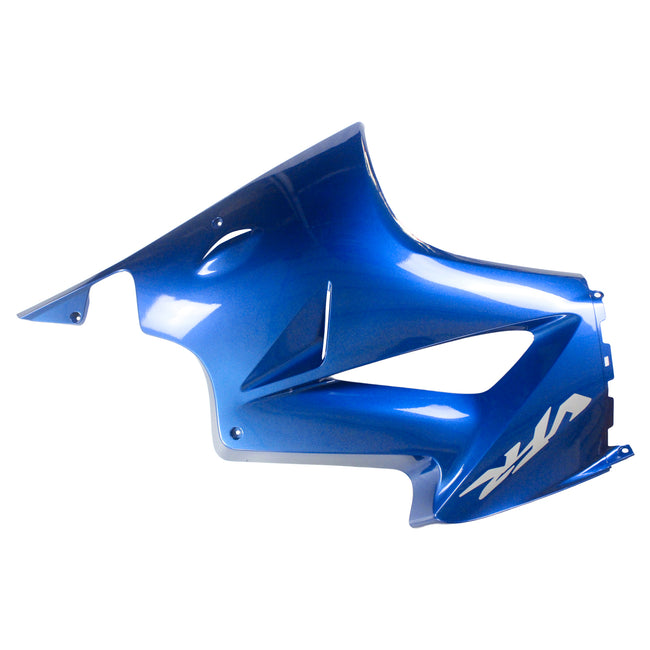 Amotopart 2002-2012 Honda VFR800 Gloss Blue Fairing Kit