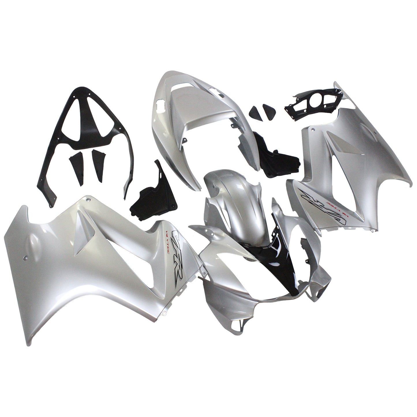 Amotopart 2002-2012 Honda VFR800 Kit de déclencheur argenté