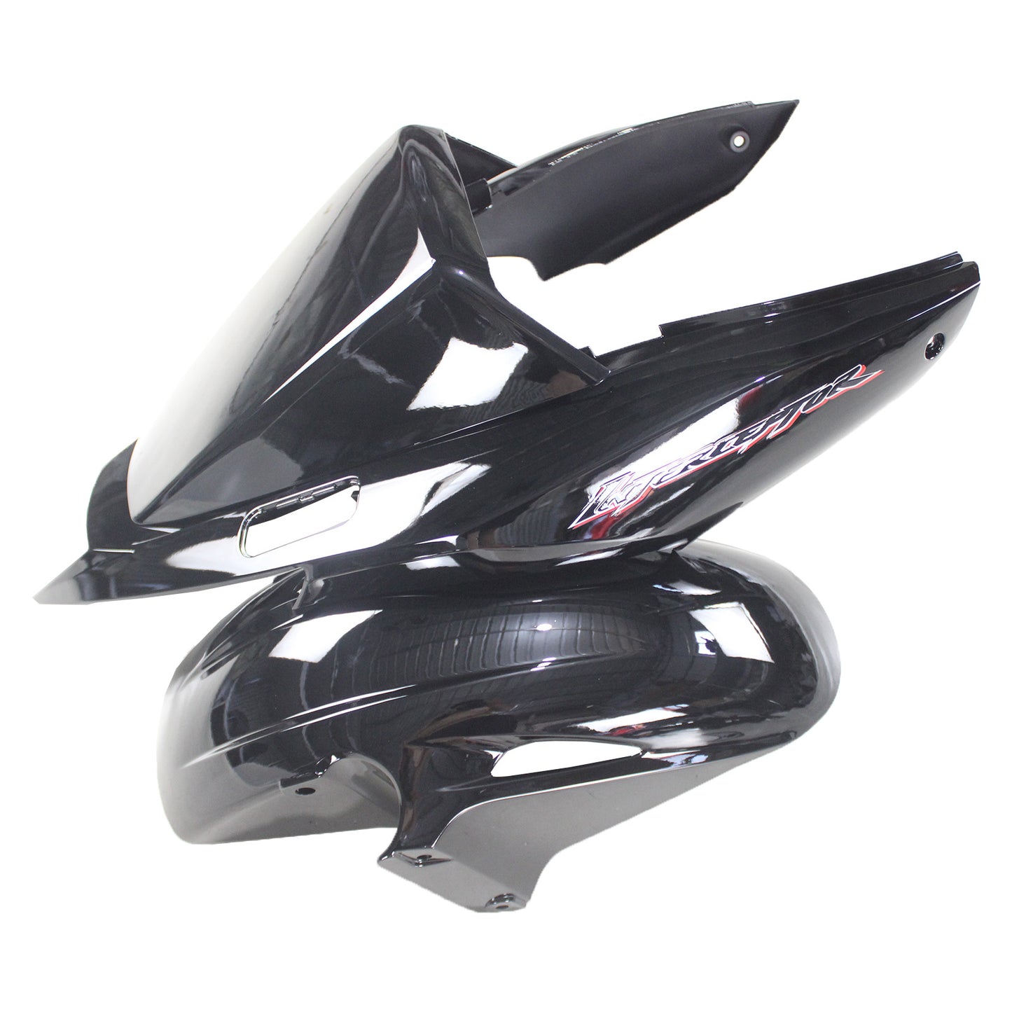 Amotopart 2002-2012 Honda VFR800 Gloss Black Fearing Kit