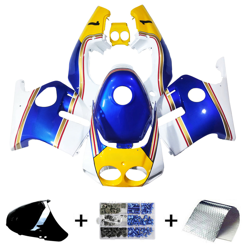 Amotopart Honda CBR250RR MC22 1990–1998 Verkleidungsset, Karosserie, Kunststoff, ABS