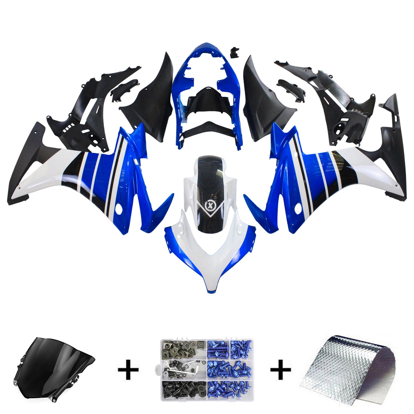 Kit de carénage Amotopart 2013-2015 Honda CBR500R